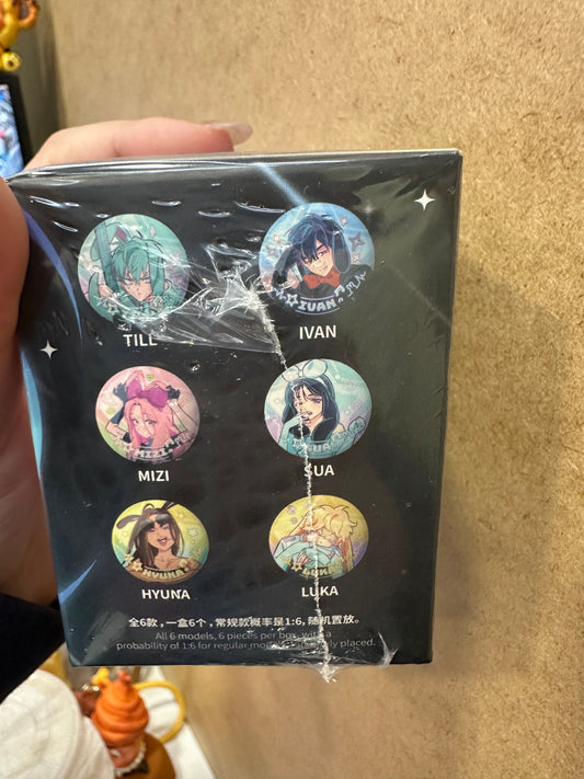 30063 ALIEN STAGE Rabbit Series Badge Blind Box