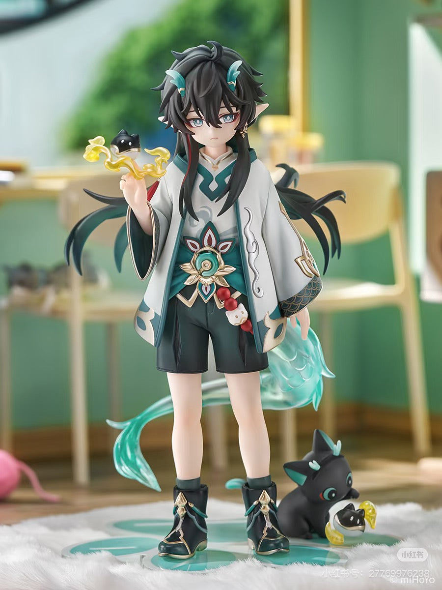 19427 Honkai Star Rail Dan Heng figure+badge