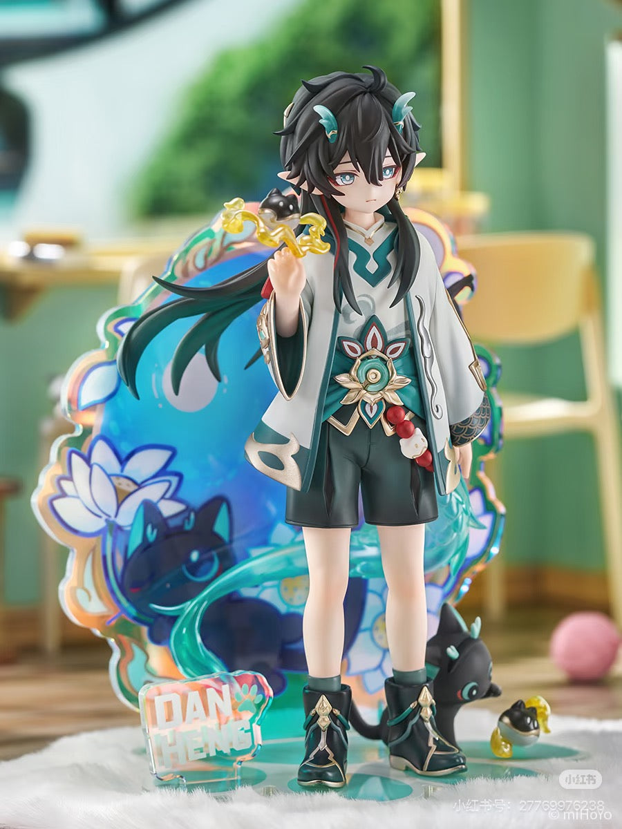 19427 Honkai Star Rail Dan Heng figure+badge