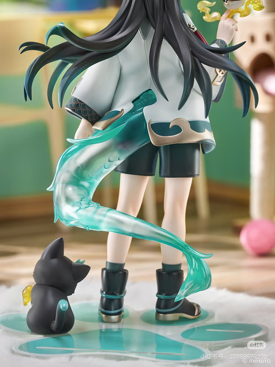 19427 Honkai Star Rail Dan Heng figure+badge