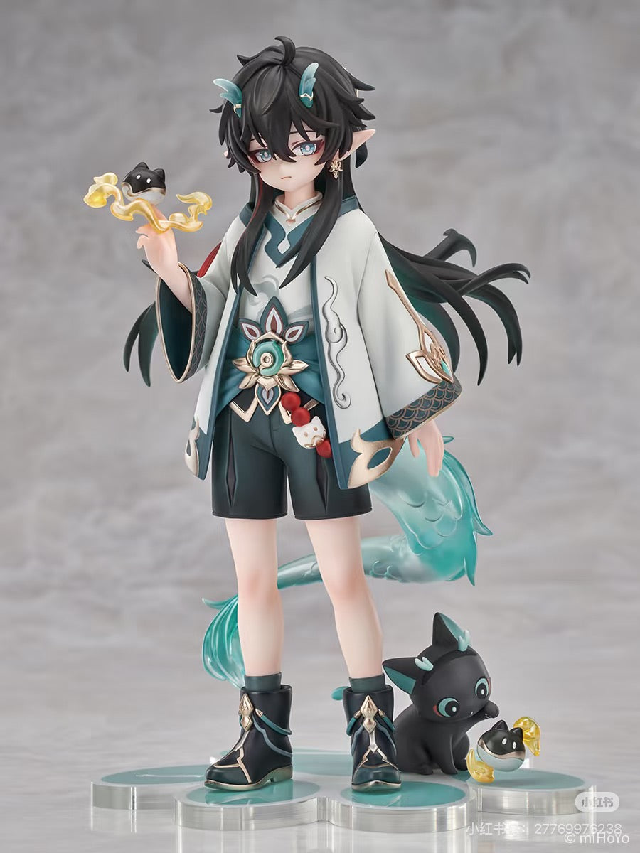 19427 Honkai Star Rail Dan Heng figure+badge