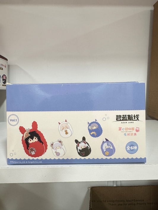 62221 Azur Lane Playful Zoo Kurumi Tapi Plush Mascot Blind Box Vol. 1 (Random 1 Piece)