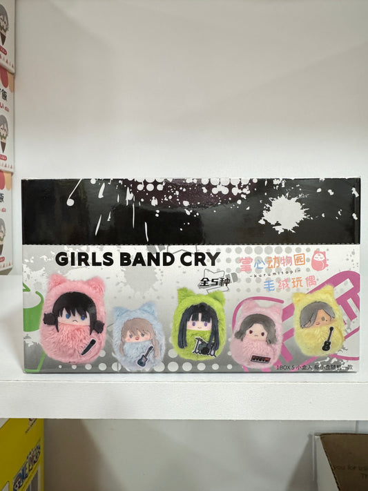 62379 Girls Band Cry Playful Zoo Kurumi Tapi Plush Mascot Blind Box (Random 1 Piece)