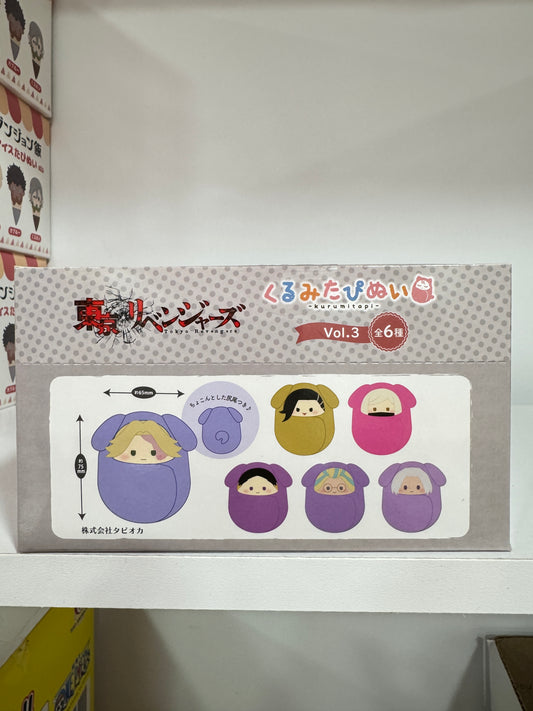 26536 Tokyo Revengers Kurumi Tapi Nui Plush Blind Box Vol. 3 (Random 1 Piece)