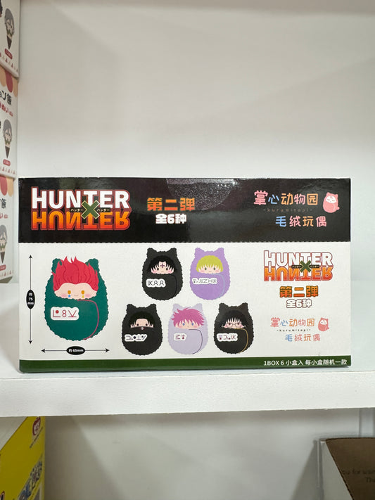 62436 HUNTER × HUNTER Playful Zoo Kurumi Tapi Plush Mascot Blind Box Vol. 2 (Random 1 Piece)