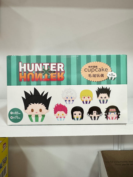 62444 HUNTER × HUNTER CupCake Plush Mascot Blind Box (Random 1 Piece)