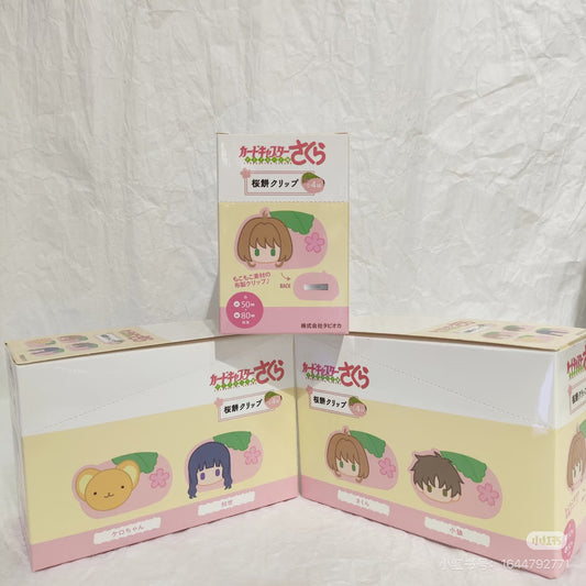 27420 Cardcaptor Sakura Cherry Blossom Fabric Clip Blind Box (Random 1 Piece)