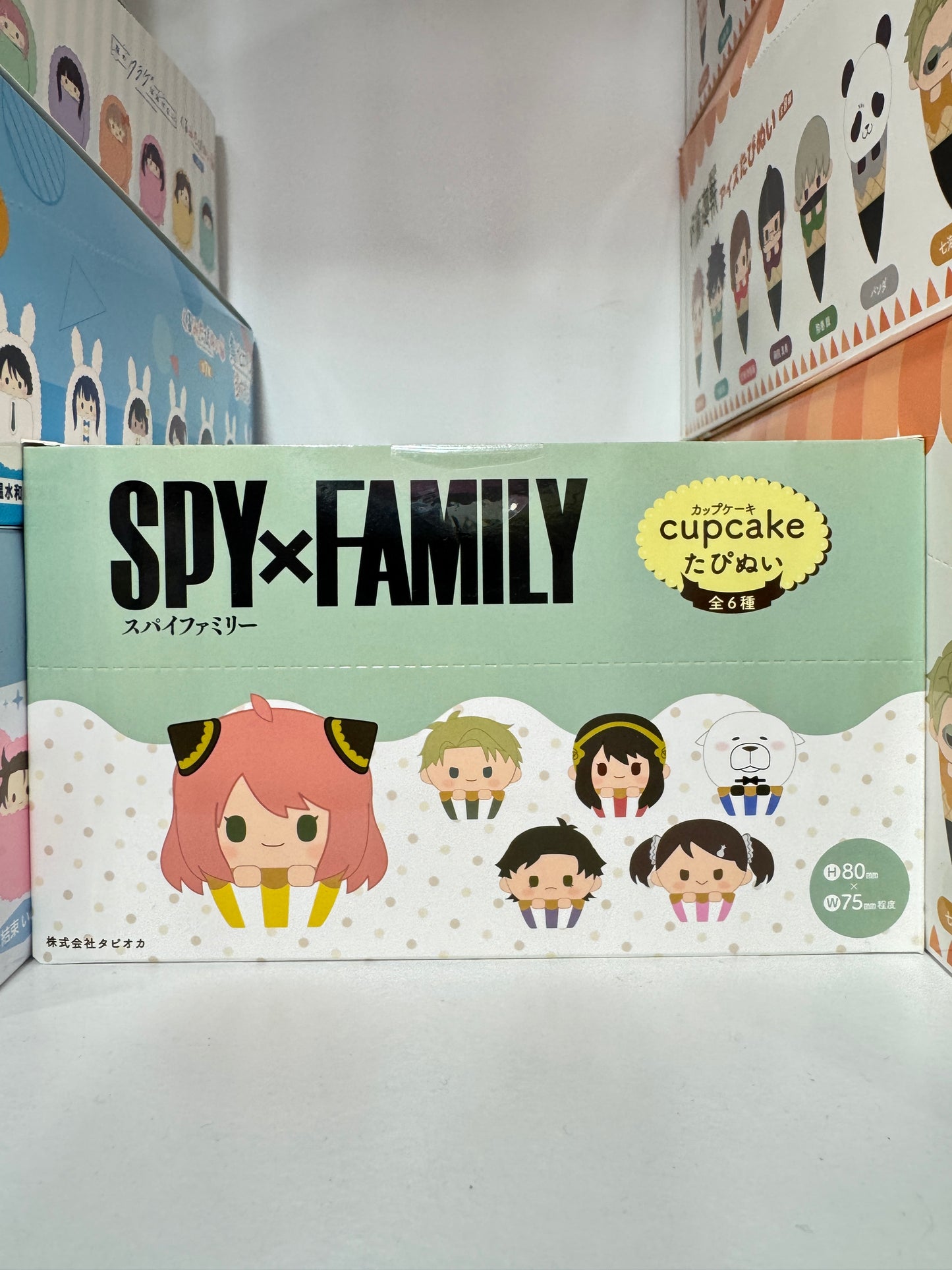 28795 SPY×FAMILY Cupcake Plush Blind Box (Random 1 Piece)