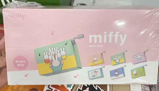 54209 Miffy Hand-Cranked Music Box Blind Box (Random 1 Piece)