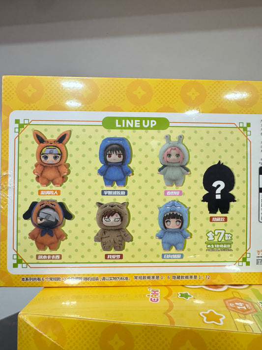 99210 Naruto Plush Keychain Blind Box (Random 1 Piece)