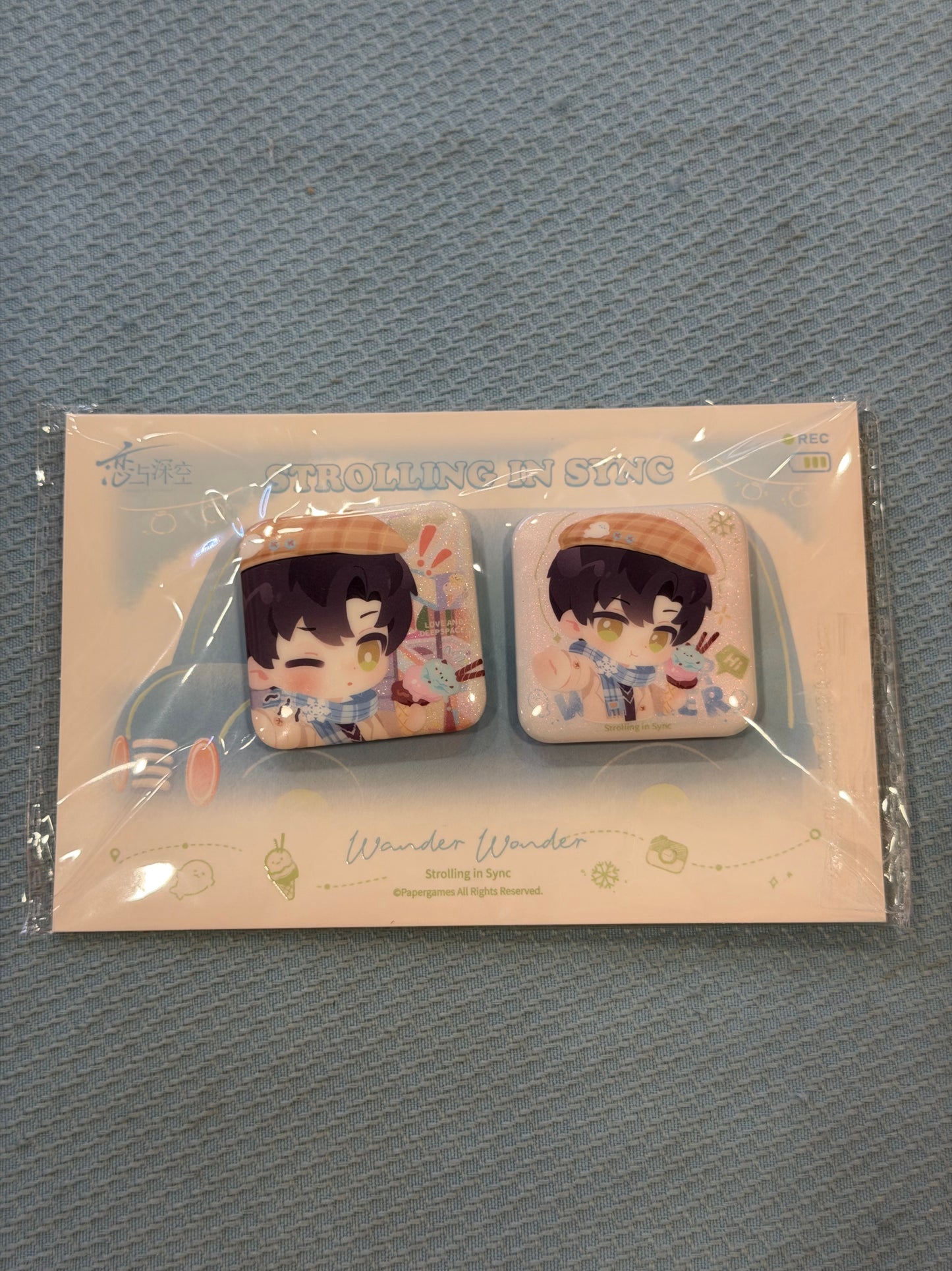 LOVE AND DEEPSPACE BADGE SET