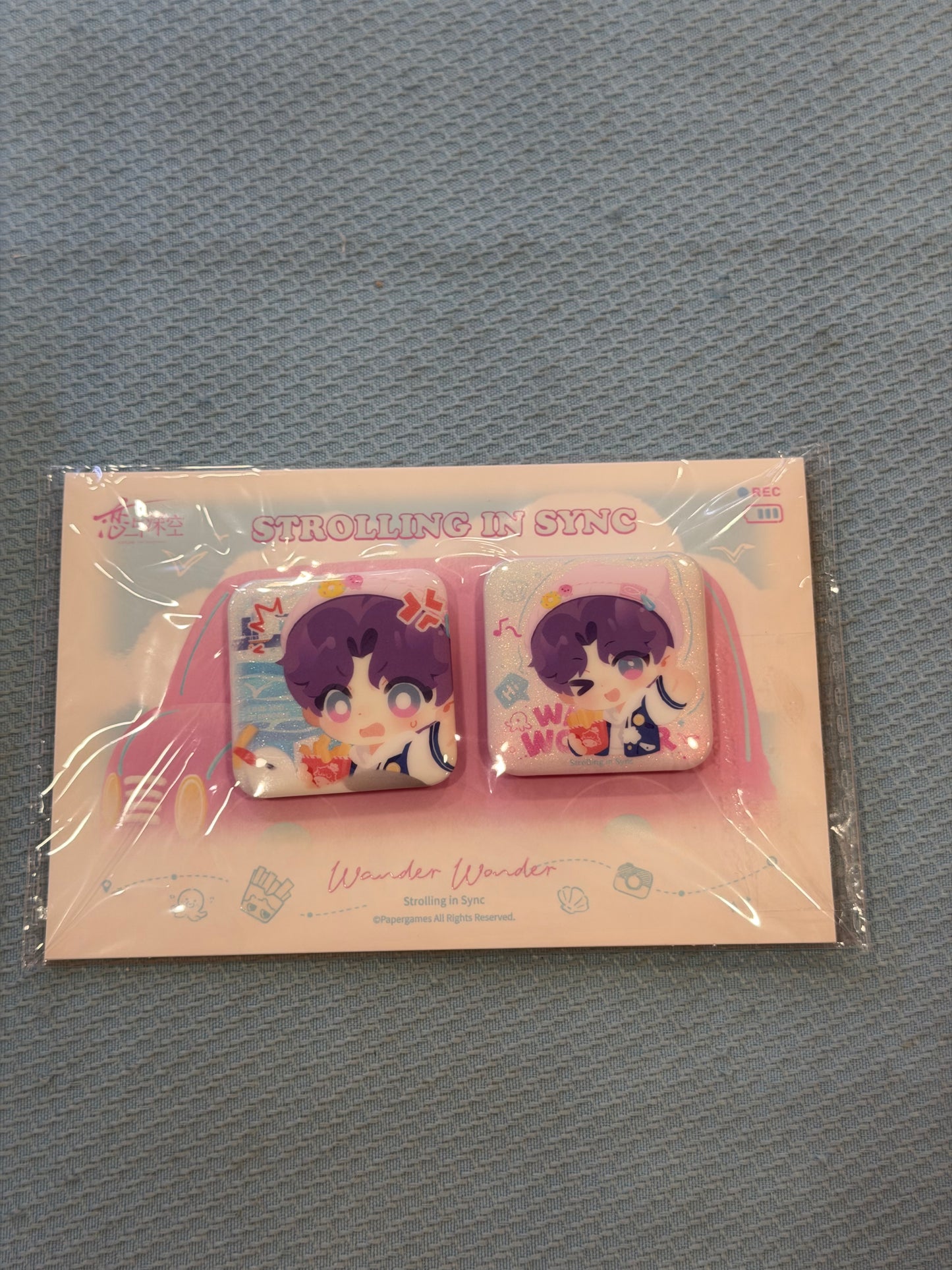 LOVE AND DEEPSPACE BADGE SET