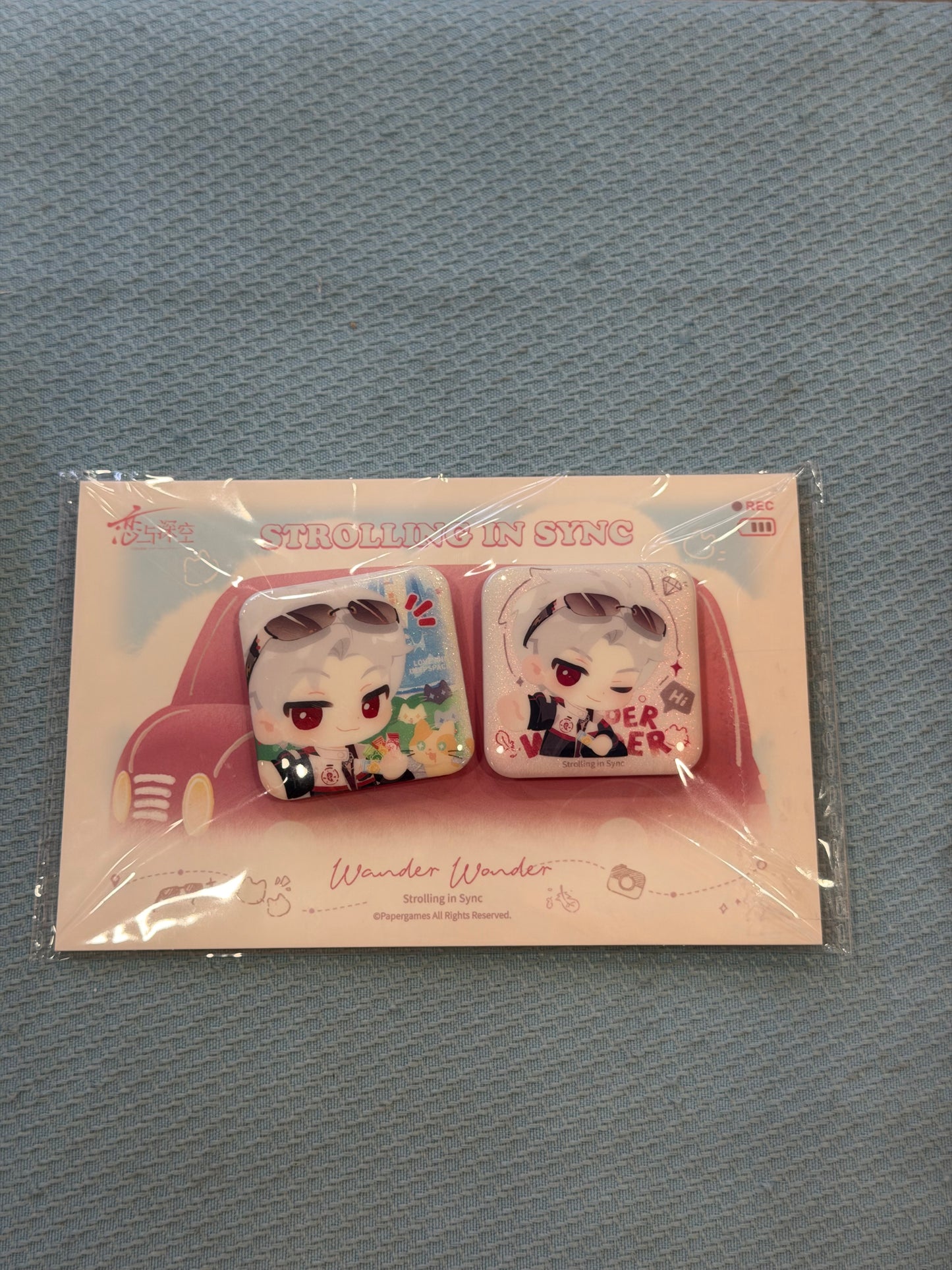 LOVE AND DEEPSPACE BADGE SET