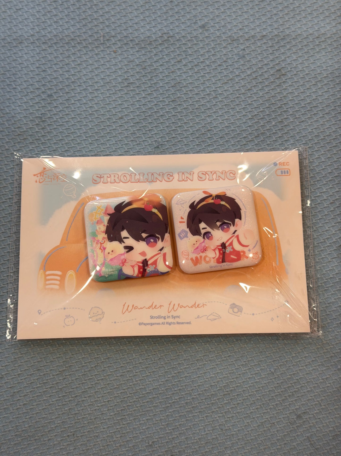 LOVE AND DEEPSPACE BADGE SET