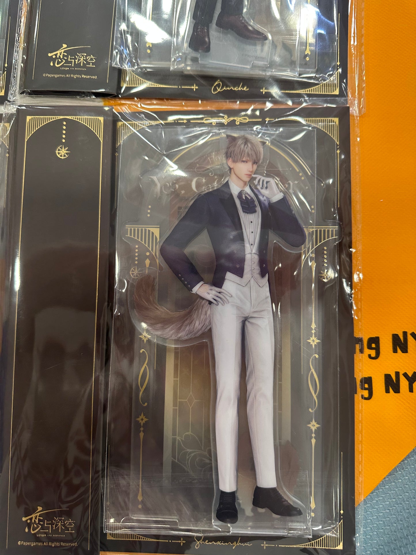 33902 Love and deepspace Yes,Cat Caretaker Xavier Acrylic stand