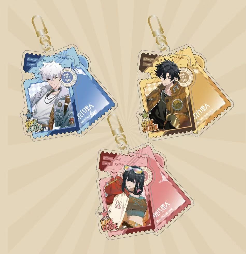 71605 Link Click--Highway Star-Keychain-Lu Guang