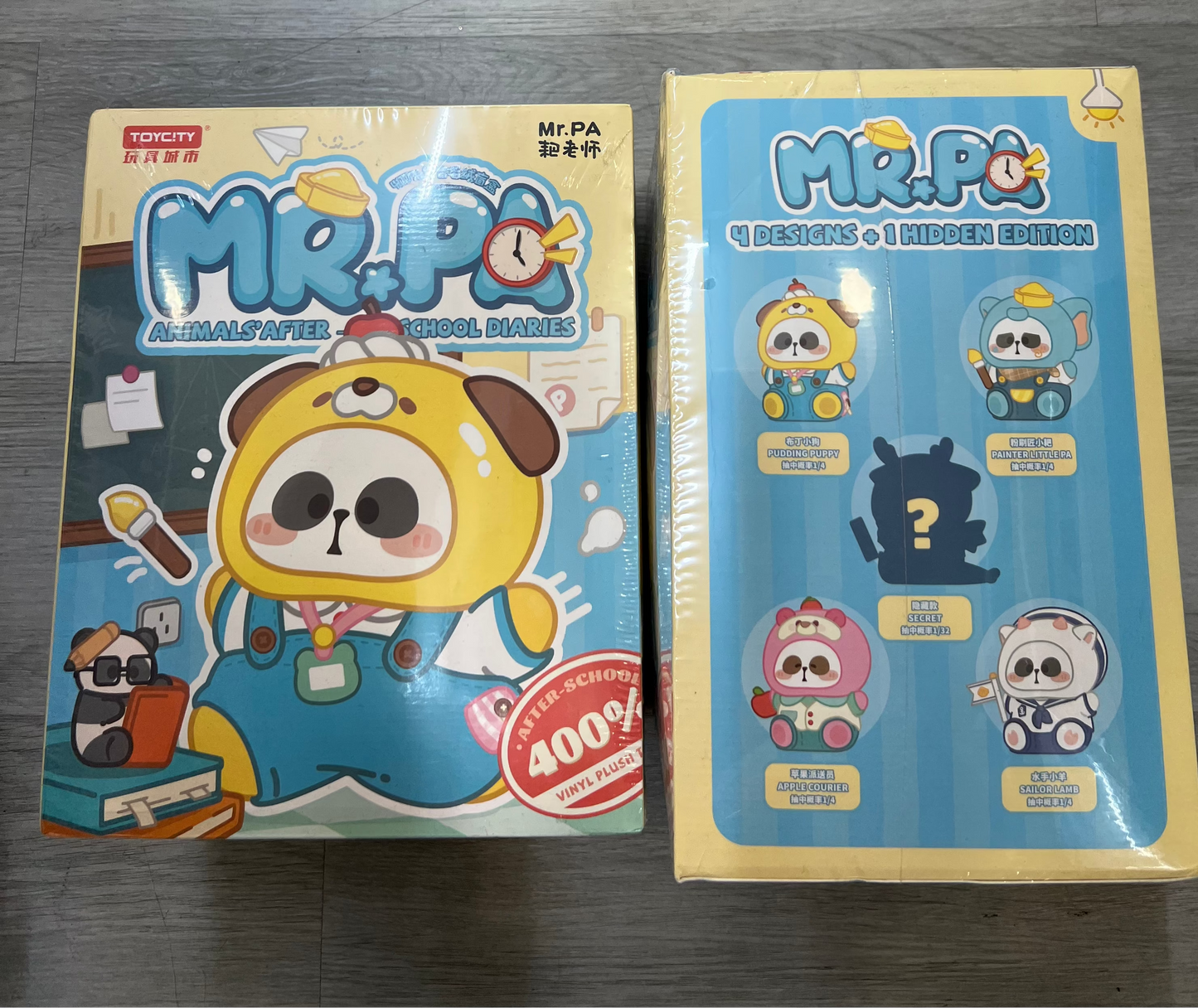 39990 MR.PA-Animals’ After-School Diaries plush blind box-400%