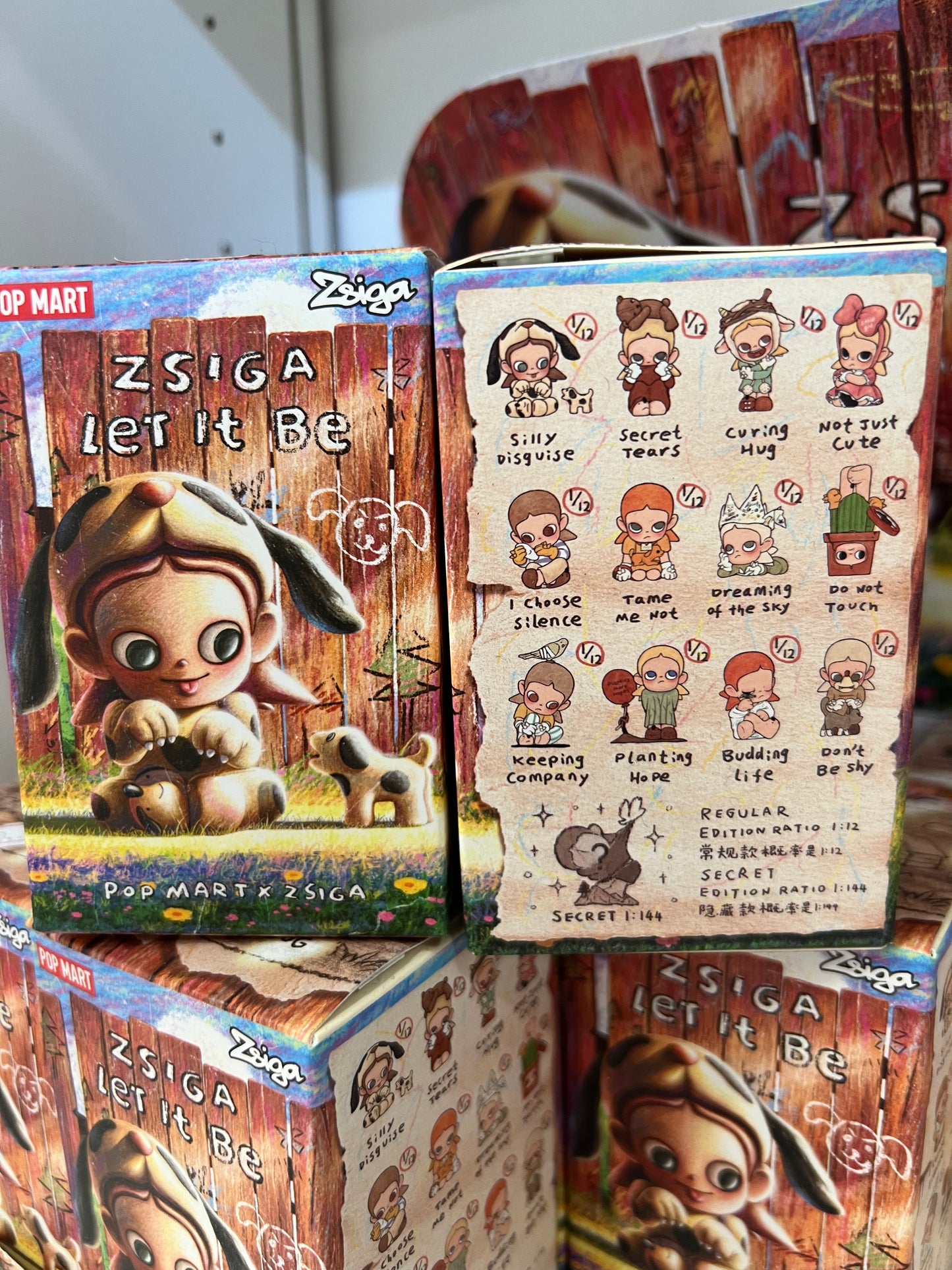 28067 Zsiga Let It Be series figure blind box