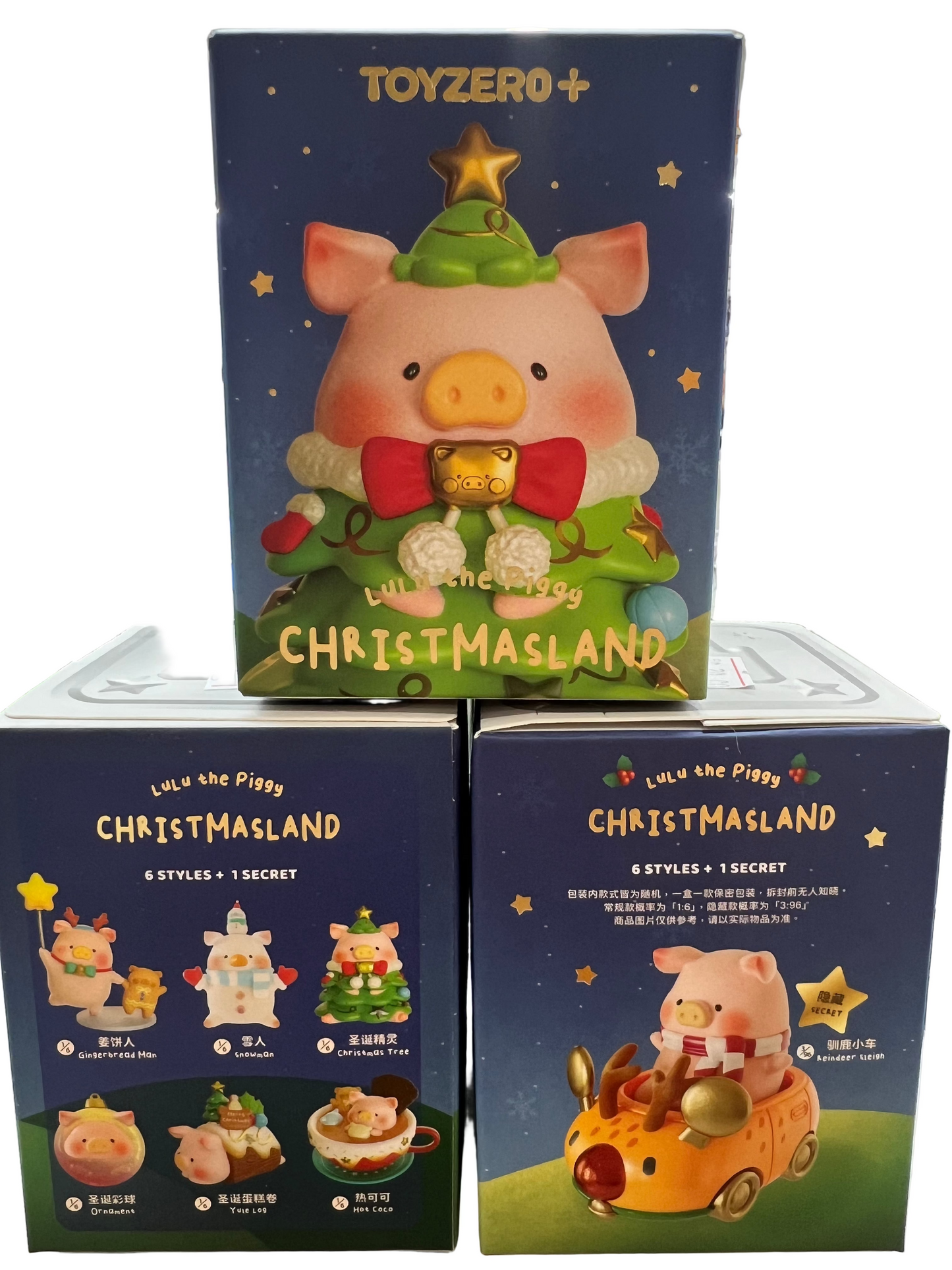 33075 LuLu The Piggy ChristmasLand series blind box