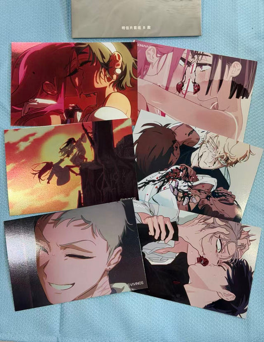 34127 Alien Stage Karmic Angel Series PostCard Set B