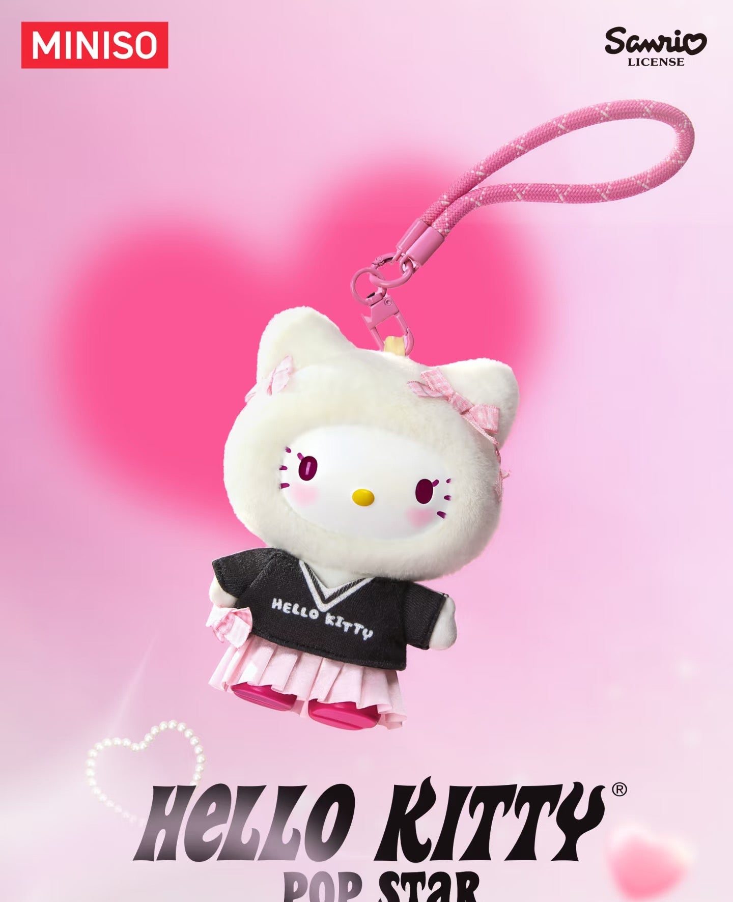 47651 Hello Kitty Pop Star plush pendant blind box