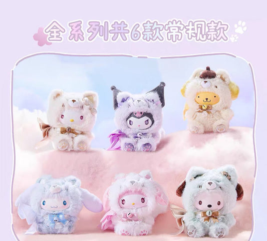 66412 Sanrio characters Fox Island plush pendant blind box