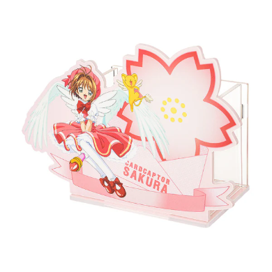 19720 CARDCAPTOR SAKURA 25TH ANNIVERSARY ACRYLIC PEN STAND: CATCH YOU CATCH ME