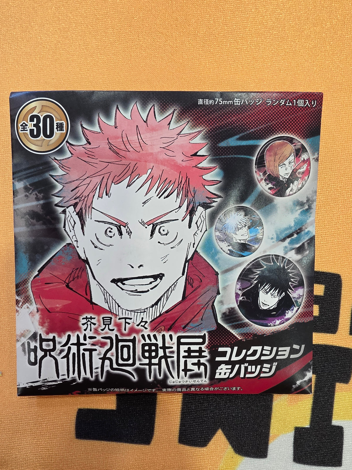 47783 Gege Akutami Jujutsu Kaisen Exhibition Collection Can Badge (single random)