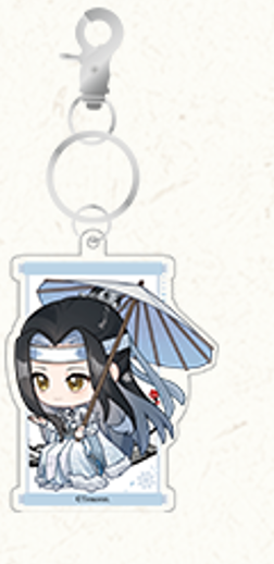 93327 Mo Dao Zu Shi Cloud series Lan Wang Ji chibi keychain